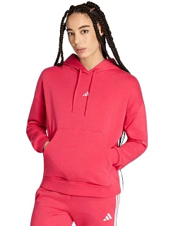 Dámská mikina adidas Essentials Small Logo Feel Cozy, růžová, KF8401