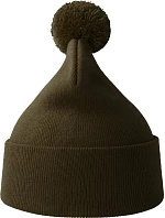 WindS Pletená čepice s bambulí olive model 22450559 - Atlantis Headwear WindS Pletená čepice s bambulí olive model 22450559 - Atlantis Headwear