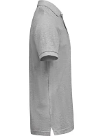 Untagged Movement OCS Polo Unisex piqué polo z těžké bavlny 66.2010 grey melange Untagged Movement OCS Polo Unisex piqué polo z těžké bavlny 66.2010 grey melange