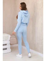 Sada s širokými žebry modrý Sada s širokými žebry modrý