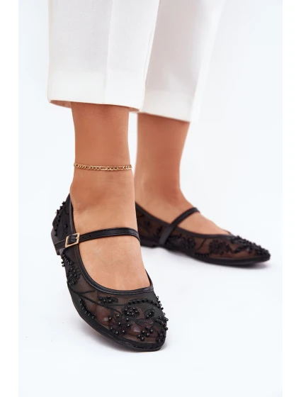 Baletky S A Ozdobou Černé model 21700004 - Boto