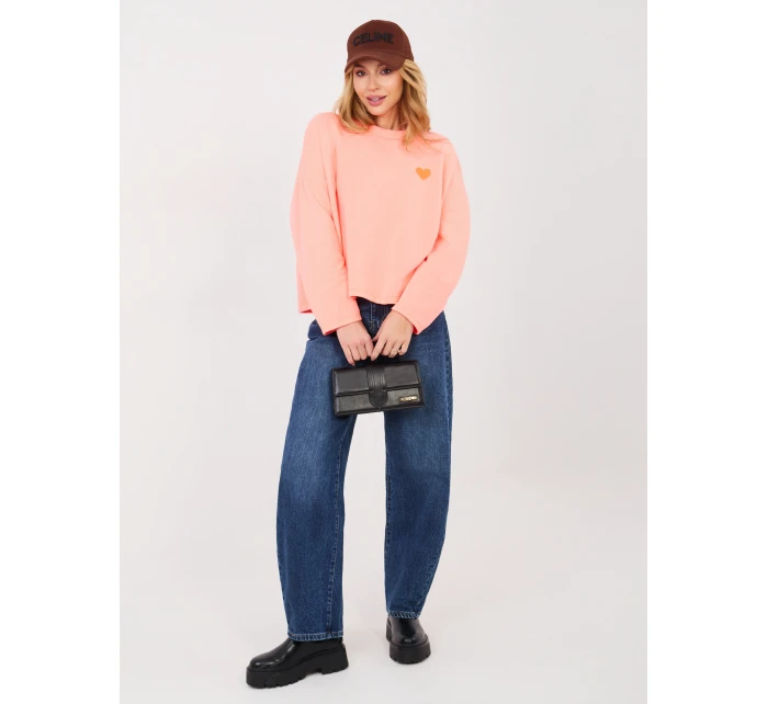 Mikina MJ BL Q2101.84 fluo orange