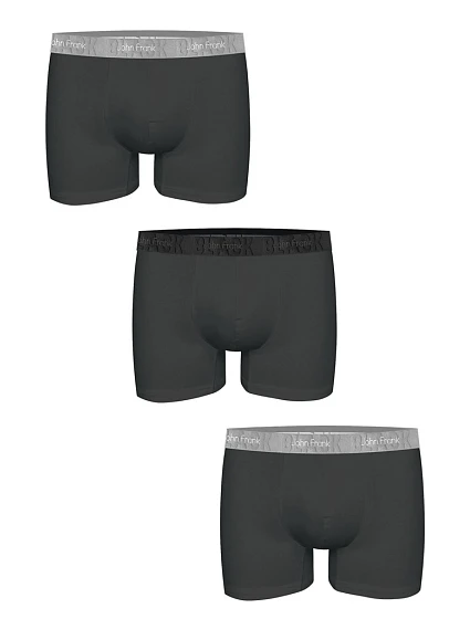 Pánské boxerky model 22078099 3Pack - John Frank Pánské boxerky model 22078099 3Pack - John Frank
