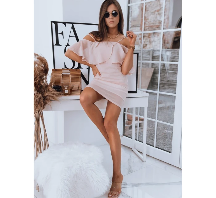 Šaty ALISS růžové FashionStreet EY1509