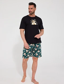 Pyžamo Cornette 326/348 Billionaire, krátké rukávy, velikosti S–2XL