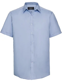 Russell Athletic 963M Košile s krátkým rukávem, vzor rybí kost 11.963M light blue