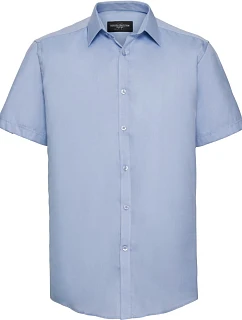 Russell Athletic 963M Košile s krátkým rukávem, vzor rybí kost 11.963M light blue