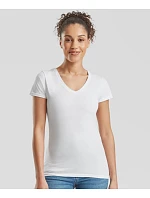 Fruit of the Loom Lady-Fit Valueweight V-Neck T Dámské tričko s výstřihem do V 16.1398 black Fruit of the Loom Lady-Fit Valueweight V-Neck T Dámské tričko s výstřihem do V 16.1398 black