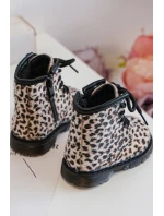 Dětské Botky s Zipem Bežové model 21636505 - Boto Dětské Botky s Zipem Bežové model 21636505 - Boto