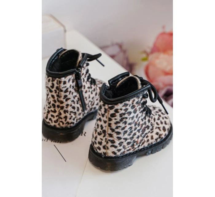 Dětské Botky s Zipem Bežové model 21636505 - Boto Dětské Botky s Zipem Bežové model 21636505 - Boto