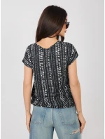 T shirt D12110M02646F czarny T shirt D12110M02646F czarny