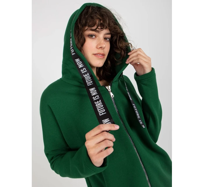 Mikina RV BL 6683.00P tmavě zelená