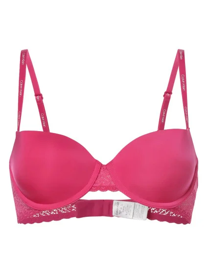 Dámská podprsenka QF5146E VHZ tmavě růžová - Calvin Klein
