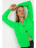 Svetr na zapínání model 175415 Rue Paris Svetr na zapínání model 175415 Rue Paris