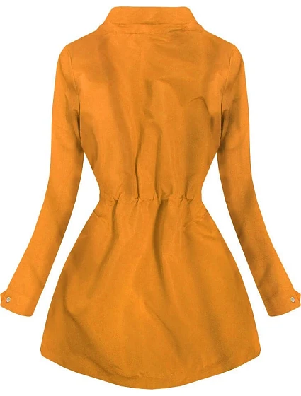Žlutá bunda typu parka model 16143745 - MHM