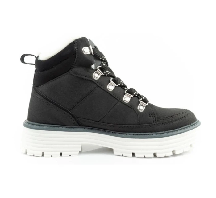 Boty O'neill zimní trappery dámské kotníkové boty zateplené módní černé bílé dámské