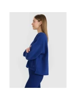 Dámská mikina model 21434887 oversize bez kapuce - 4F Dámská mikina model 21434887 oversize bez kapuce - 4F