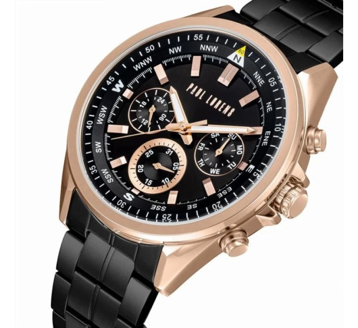 Pánské hodinky PAUL LORENS PL20009B-1A4 + BOX Pánské hodinky PAUL LORENS PL20009B-1A4 + BOX