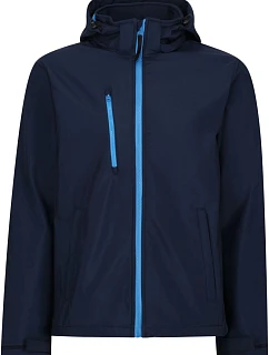 Regatta TRA 701 3-vrstvá softshellová bunda s kapucí "Venturer" 36.A701 navy/french blue