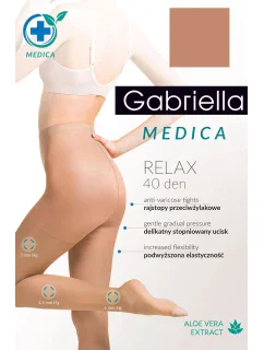 Gabriella Medica Relax 40 DEN Code 111 barva:gazelle