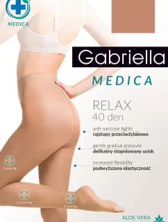 Gabriella Medica Relax 40 DEN Code 111 barva:gazelle