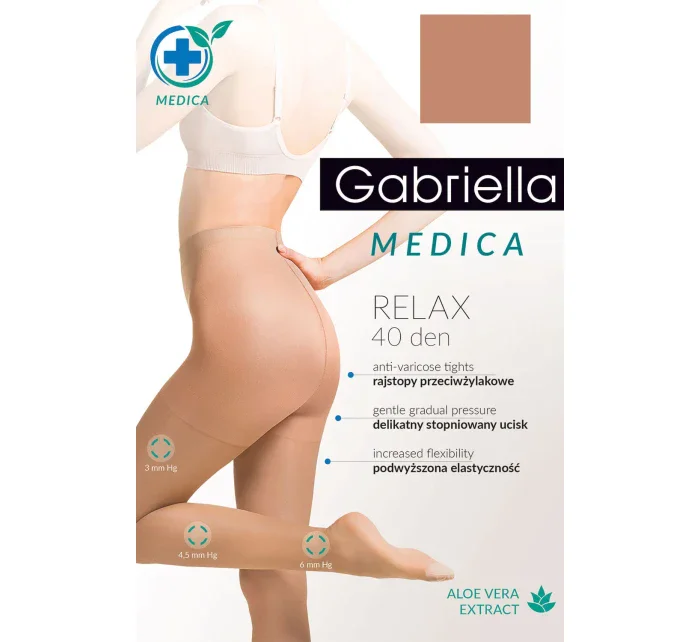 Gabriella Medica Relax 40 DEN Code 111 barva:gazelle Gabriella Medica Relax 40 DEN Code 111 barva:gazelle