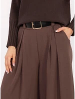 Spodnie IT SP model 21471688 brązowy - FPrice