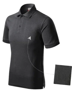 Resist Heavy Polo polokošile pánská ebony gray