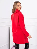 Tunika nadměrné velikosti 0017 červená - Kesi