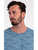 Pánská noční košile s krátkým rukávem model 22405220 - Vienetta MAN Pánská noční košile s krátkým rukávem model 22405220 - Vienetta MAN