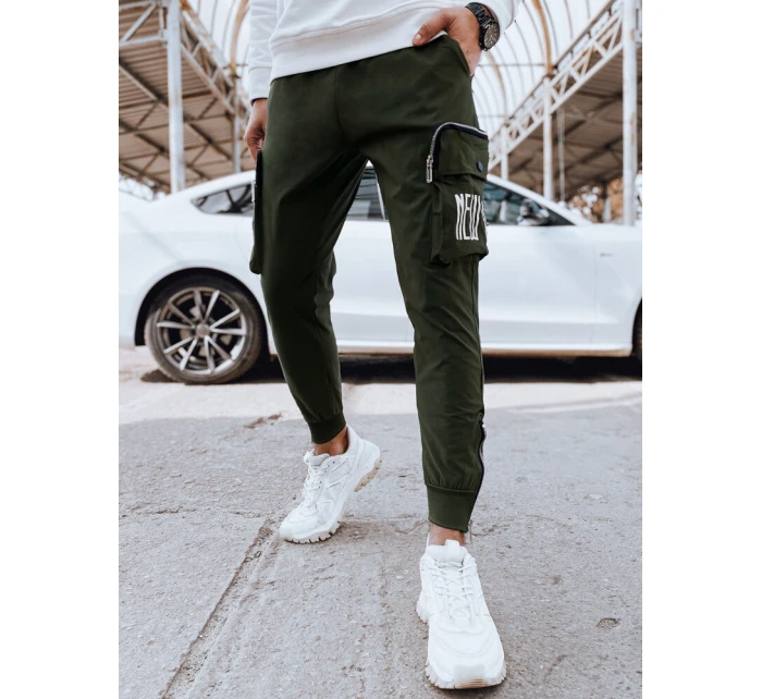 Pánské bojové kalhoty zelené model 21976738 - Dstreet