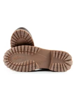 Wrangler Yuma pánské boty sobolí boty elegantní kožené boty tmavě hnědé