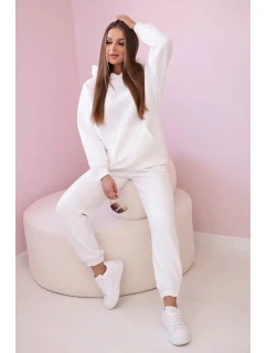 Bavlněná souprava s potiskem ecru