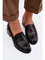 Dámské polobotky na Černé model 22100835 - VINCEZA Dámské polobotky na Černé model 22100835 - VINCEZA