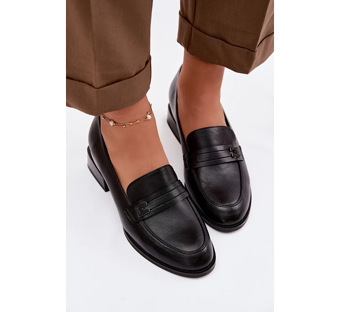 Dámské polobotky na Černé model 22100835 - VINCEZA Dámské polobotky na Černé model 22100835 - VINCEZA