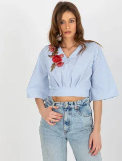 Halenka LK BZ 506243.78 bílá a modrá