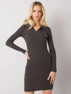 Šaty RV SK model 17462092 tmavá khaki - FPrice