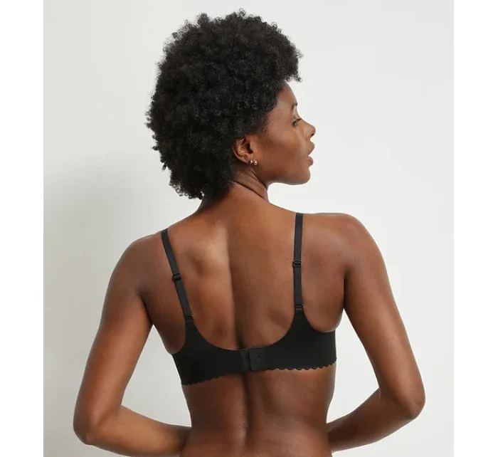 Dámská podprsenka s kosticí DIM TRIANGLE BODY TOUCH BRA - DIM - černá