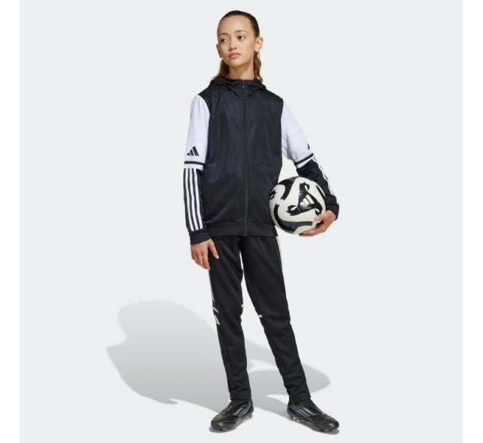 Adidas Squadra 25 Hoodie Jr JE2756 Mikina s kapucí Adidas Squadra 25 Hoodie Jr JE2756 Mikina s kapucí