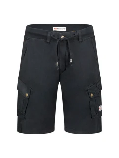 Geografické Norsko Pakito DB 256 M SY1621H/GN-černé šortky