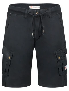 Geografické Norsko Pakito DB 256 M SY1621H/GN-černé šortky