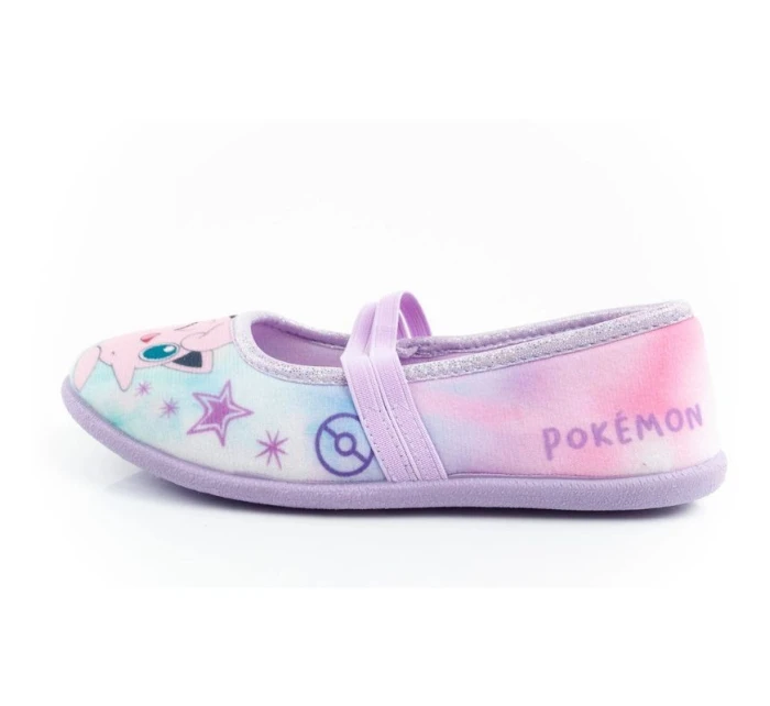 Leomil dětské boty baleríny pantofle pro dívky Pokemon