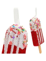 DEKORACJA BOMBKA CZERWONY model 21833533