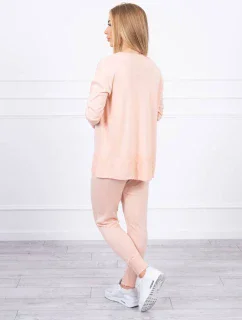 Sada svetrů 3-dílná pudrově růžová