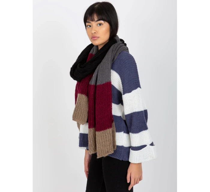 Šátek AT SZ model 21311257 kaštanová - FPrice