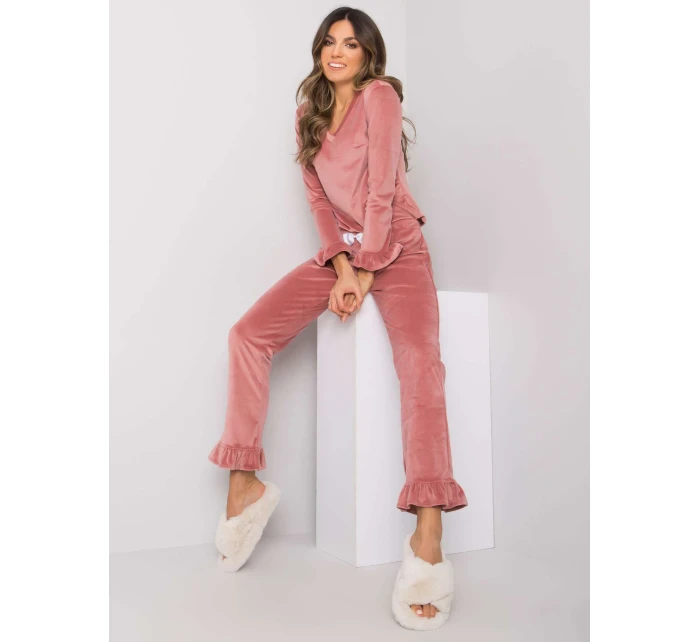 Pyžamo RV PI 7394.23X tmavě růžová