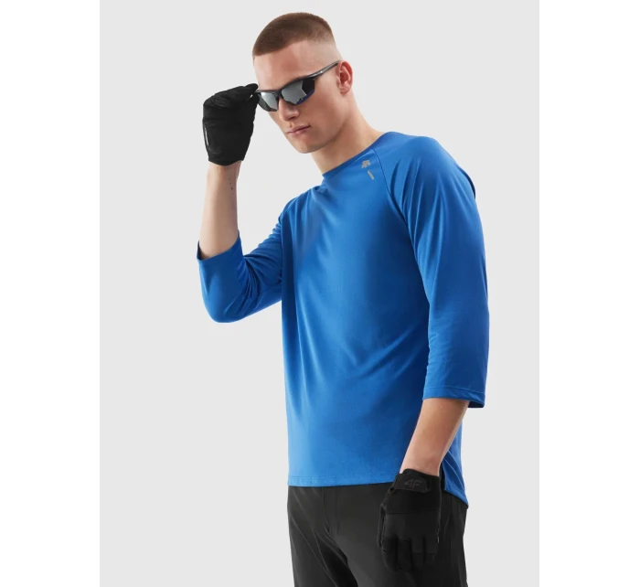 Pánské cyklistické triko 4F - modré Pánské cyklistické triko 4F - modré