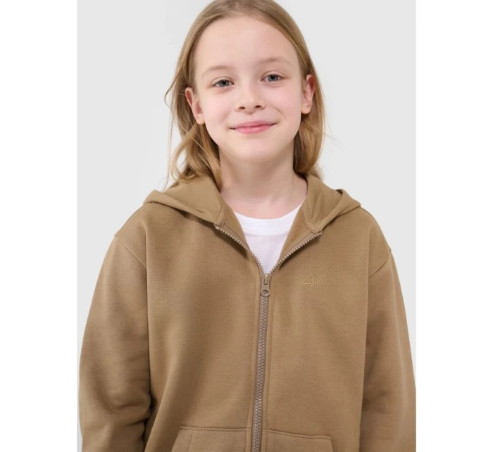 Dívčí mikina s kapucí Junior model 21907598 - 4F Dívčí mikina s kapucí Junior model 21907598 - 4F