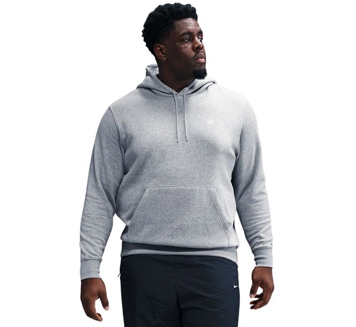 Pánská mikina Club BB šedá model 22061212 063 pánské - NIKE Pánská mikina Club BB šedá model 22061212 063 pánské - NIKE