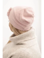 Dámská čepice s ozdobnými model 21489442 květinami elegantní černá - K-Fashion Dámská čepice s ozdobnými model 21489442 květinami elegantní černá - K-Fashion